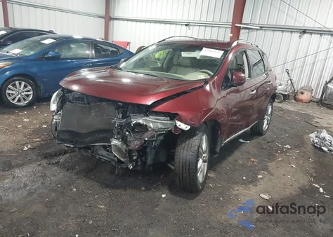 2009 Nissan Murano Le z USA, uszkodzony, nr VIN JN8AZ18W79W157774